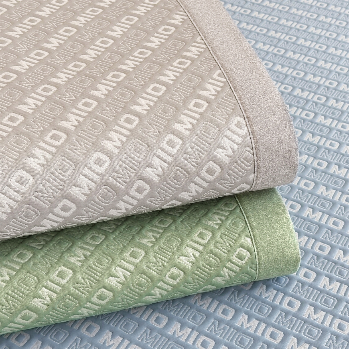 91家纺网 家纺一手货源 找家纺 耐思家纺 2026新款A类高端pe双面乙纶冰豆豆凉席摩登MIO系列（提供买家秀） 组合图床席款