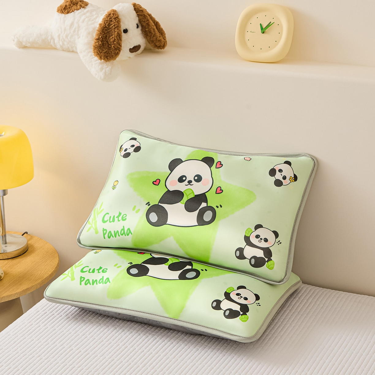 91家纺网 家纺一手货源 找家纺 （总）云恋家纺 2026新款儿童卡通A类冰丝凉席枕套一对装夏季凉感丝可拆枕头儿童学生单人枕芯套