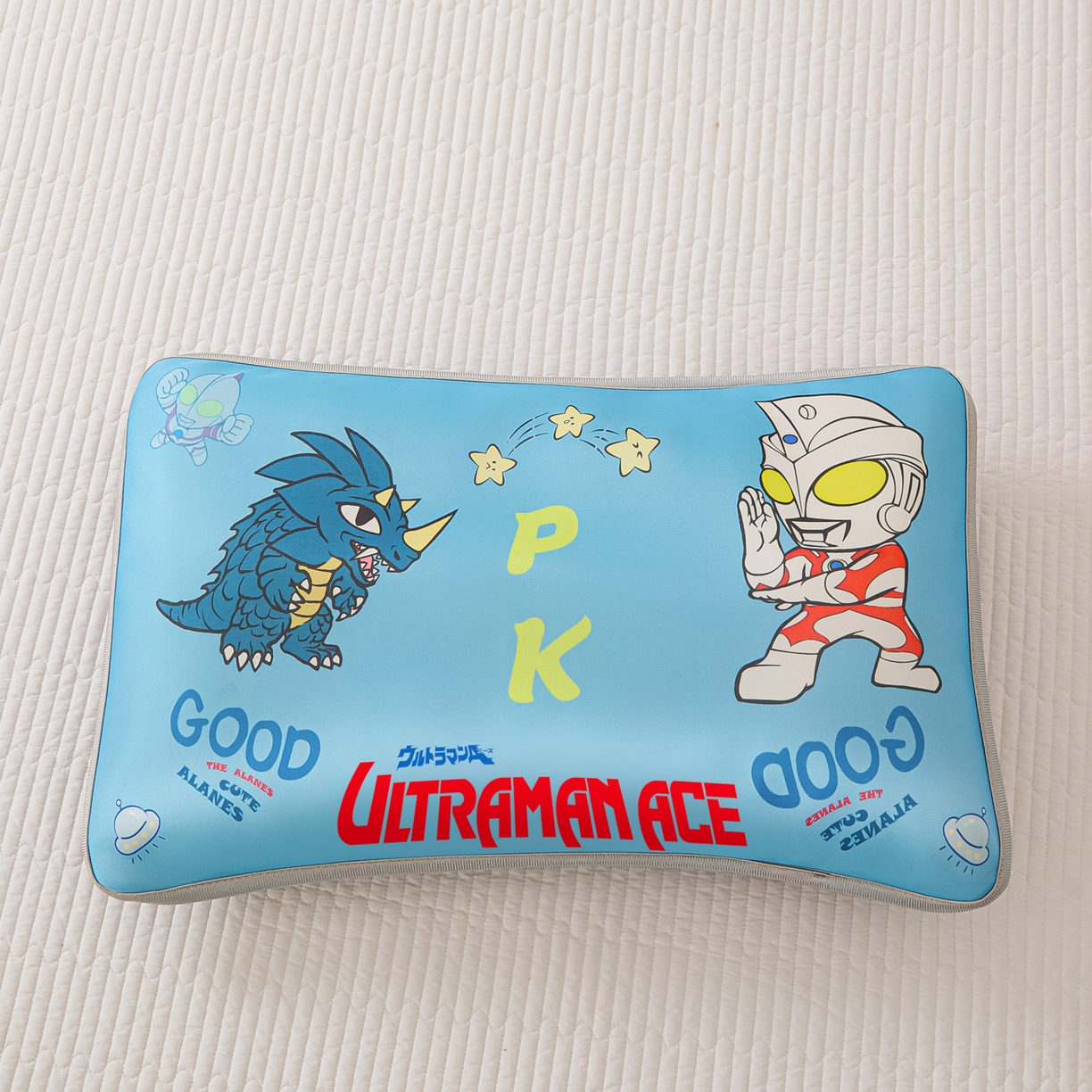 91家纺网 家纺一手货源 找家纺 云恋家纺 2026新款儿童卡通A类冰丝凉席枕套一对装夏季凉感丝可拆枕头儿童学生单人枕芯套 PK奥特曼