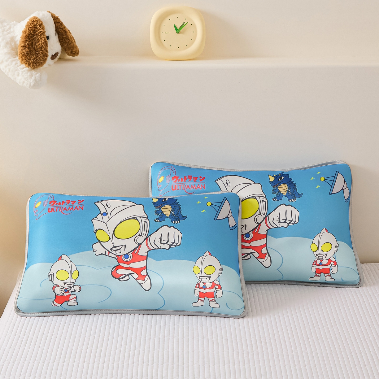 91家纺网 家纺一手货源 找家纺 云恋家纺 2026新款儿童卡通A类冰丝凉席枕套一对装夏季凉感丝可拆枕头儿童学生单人枕芯套 奥趣