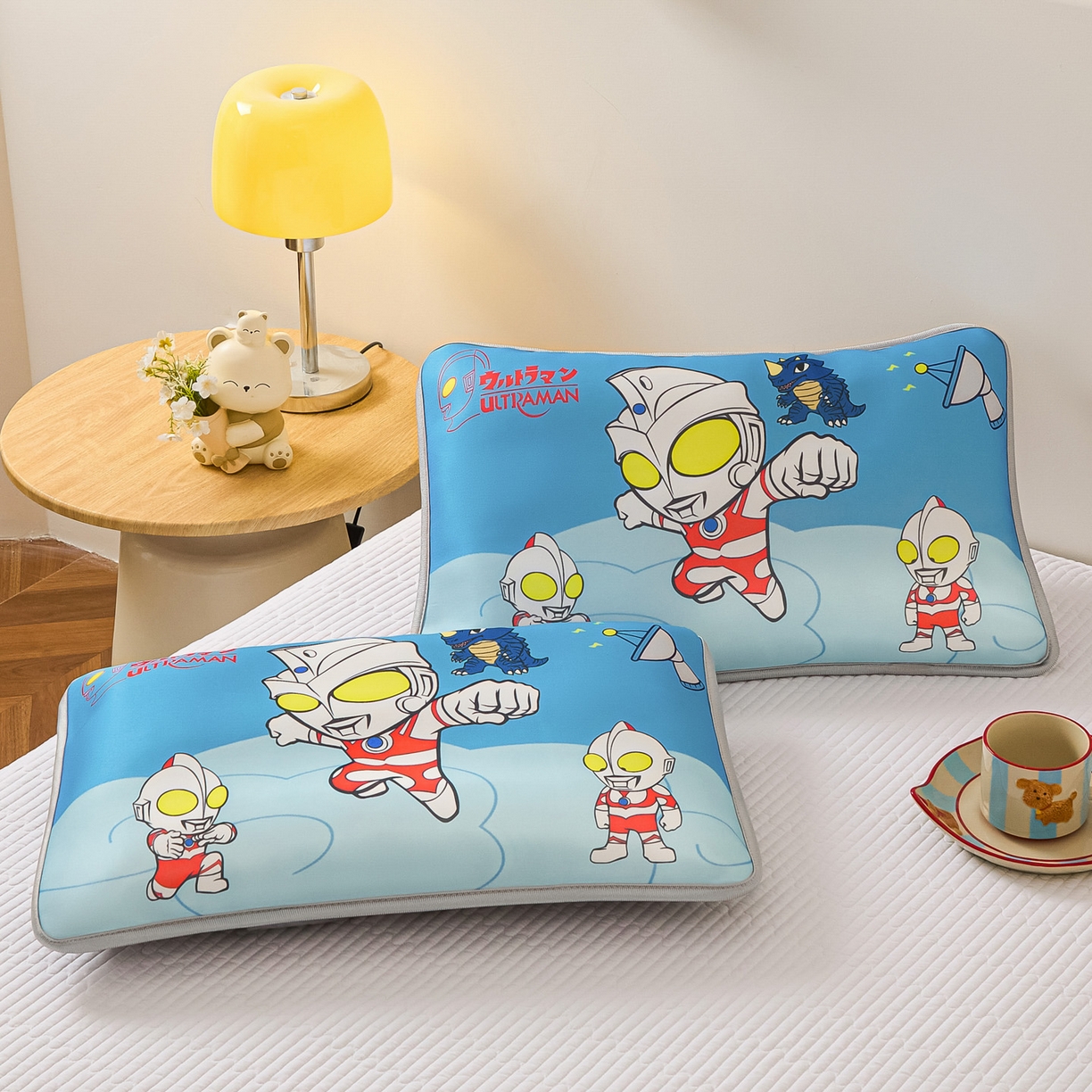 91家纺网 家纺一手货源 找家纺 云恋家纺 2026新款儿童卡通A类冰丝凉席枕套一对装夏季凉感丝可拆枕头儿童学生单人枕芯套 奥趣