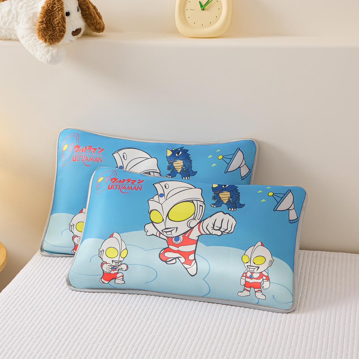 91家纺网 家纺一手货源 找家纺 云恋家纺 2026新款儿童卡通A类冰丝凉席枕套一对装夏季凉感丝可拆枕头儿童学生单人枕芯套 奥趣