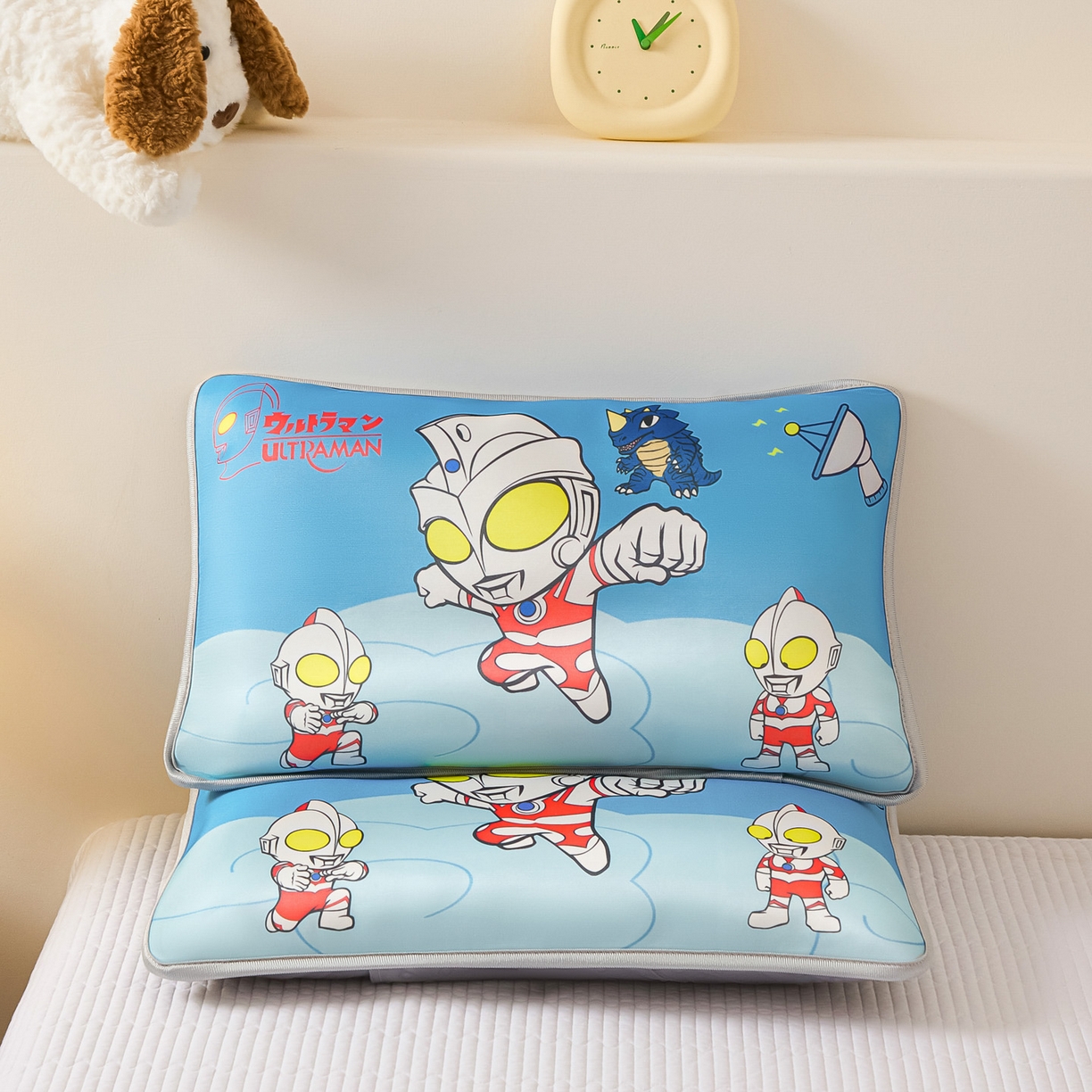 91家纺网 家纺一手货源 找家纺 云恋家纺 2026新款儿童卡通A类冰丝凉席枕套一对装夏季凉感丝可拆枕头儿童学生单人枕芯套 奥趣