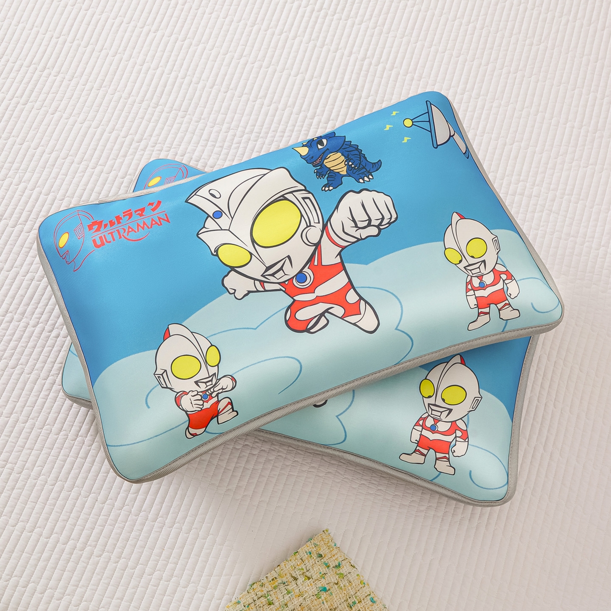 91家纺网 家纺一手货源 找家纺 云恋家纺 2026新款儿童卡通A类冰丝凉席枕套一对装夏季凉感丝可拆枕头儿童学生单人枕芯套 奥趣