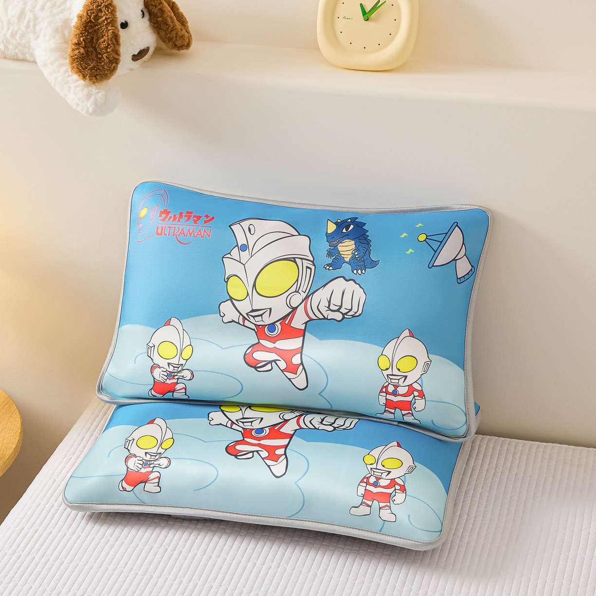 91家纺网 家纺一手货源 找家纺 云恋家纺 2026新款儿童卡通A类冰丝凉席枕套一对装夏季凉感丝可拆枕头儿童学生单人枕芯套 奥趣