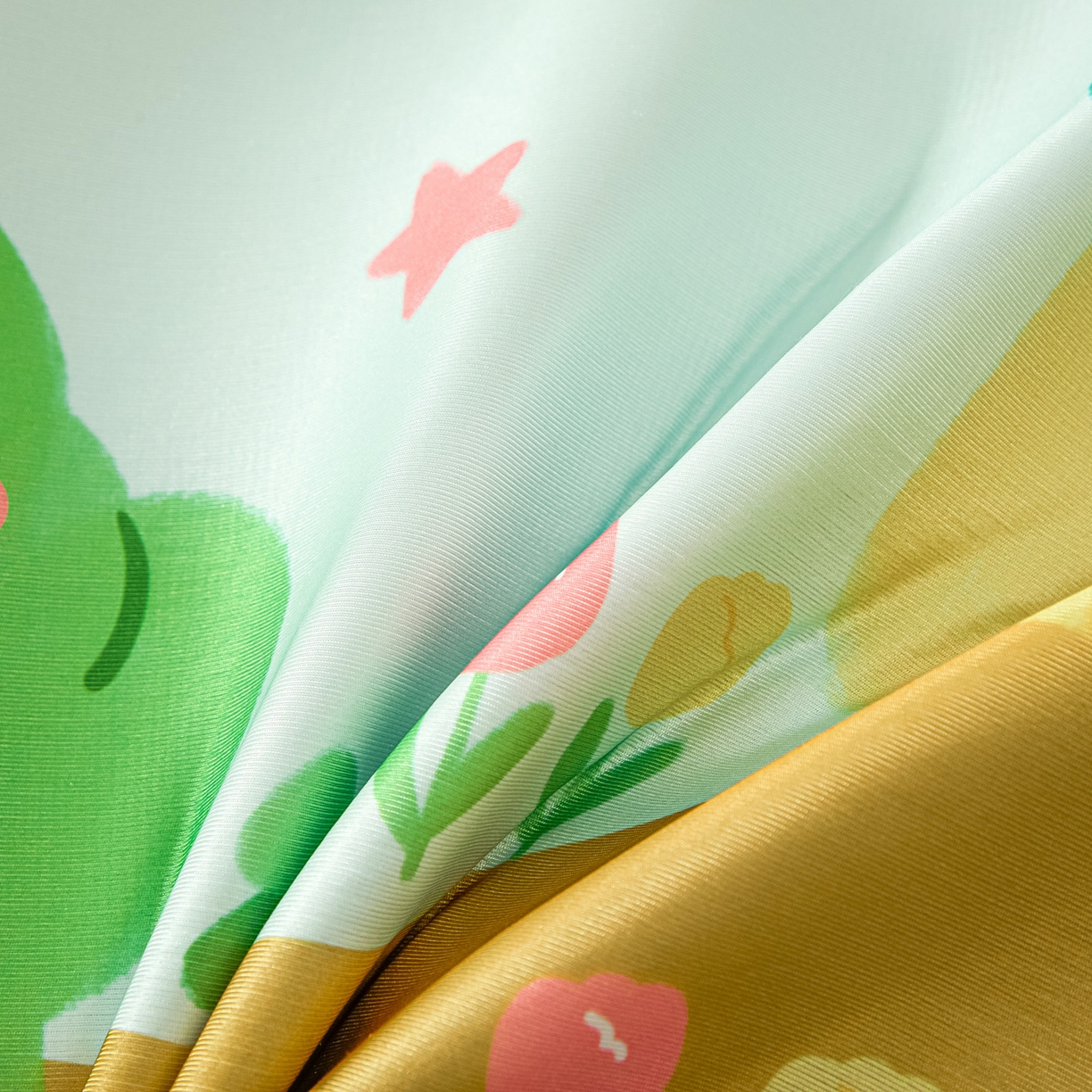 91家纺网 家纺一手货源 找家纺 云恋家纺 2026新款儿童卡通A类冰丝凉席枕套一对装夏季凉感丝可拆枕头儿童学生单人枕芯套 小龙嘟嘟