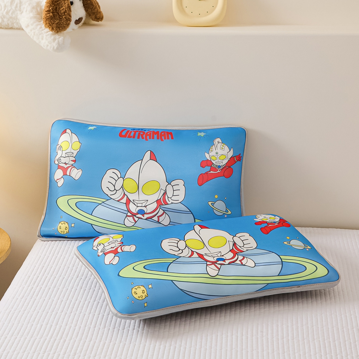 91家纺网 家纺一手货源 找家纺 云恋家纺 2026新款儿童卡通A类冰丝凉席枕套一对装夏季凉感丝可拆枕头儿童学生单人枕芯套 星际之光