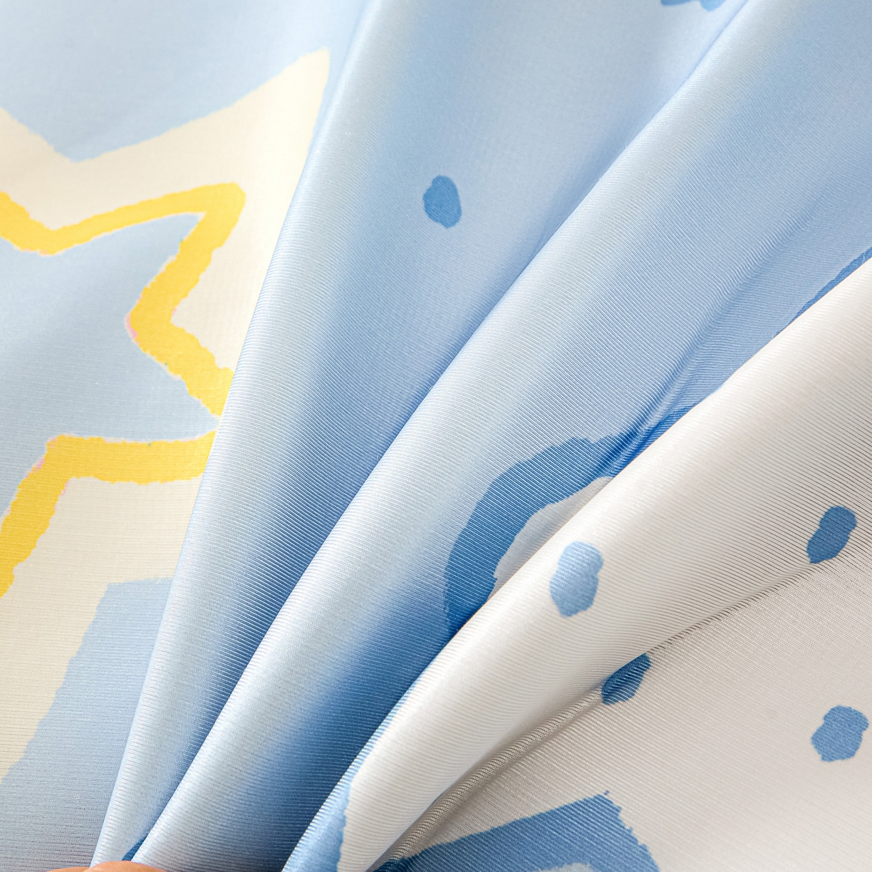 91家纺网 家纺一手货源 找家纺 云恋家纺 2026新款儿童卡通A类冰丝凉席枕套一对装夏季凉感丝可拆枕头儿童学生单人枕芯套 星蓝