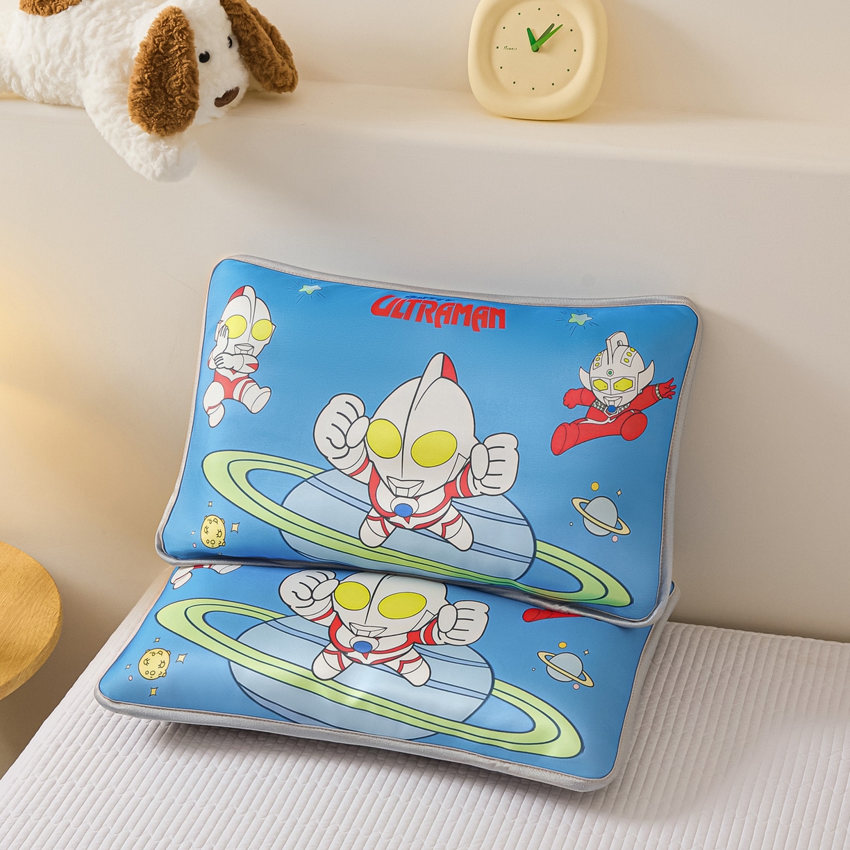 91家纺网 家纺一手货源 找家纺 云恋家纺 2026新款儿童卡通A类冰丝凉席枕套一对装夏季凉感丝可拆枕头儿童学生单人枕芯套 星际之光