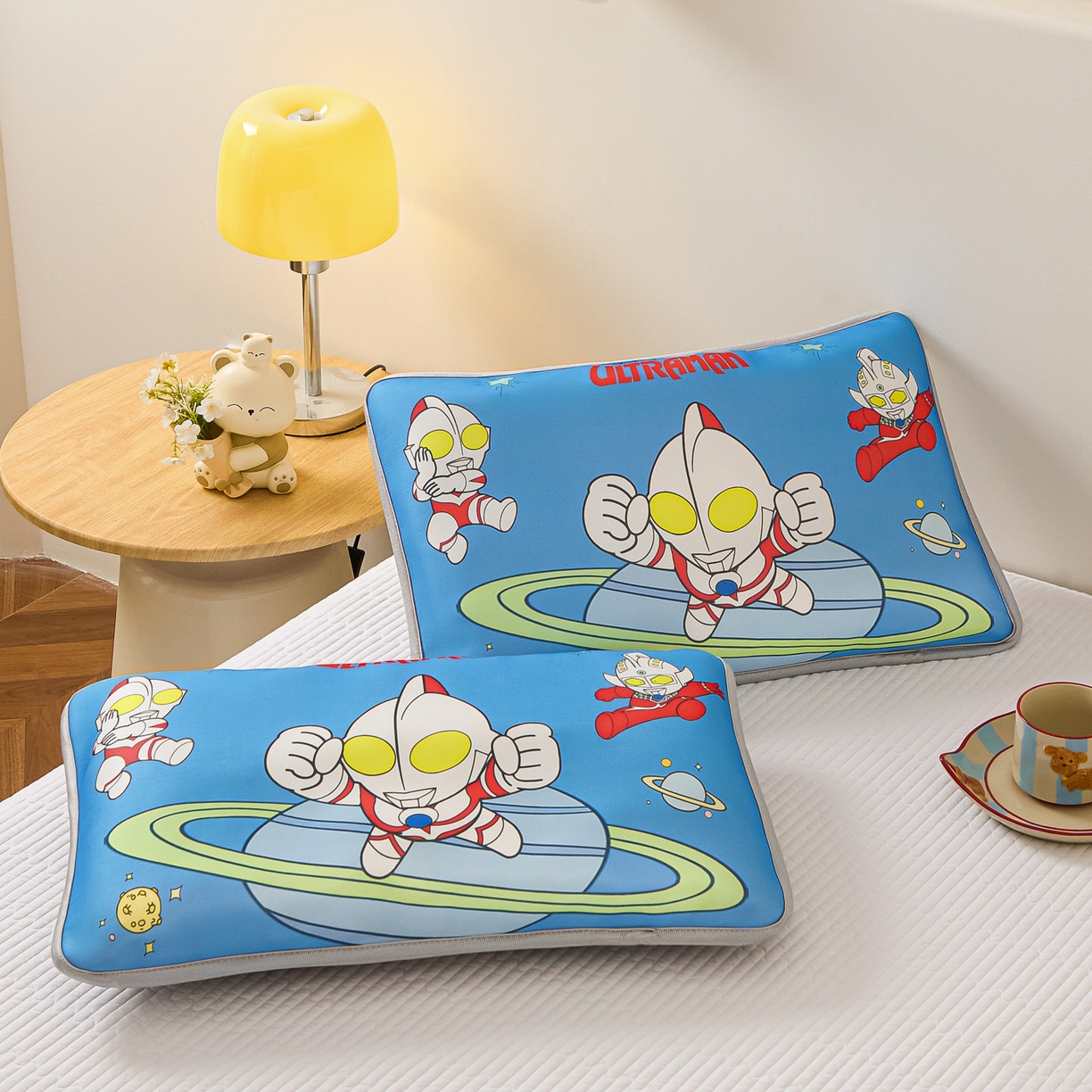 91家纺网 家纺一手货源 找家纺 云恋家纺 2026新款儿童卡通A类冰丝凉席枕套一对装夏季凉感丝可拆枕头儿童学生单人枕芯套 星际之光