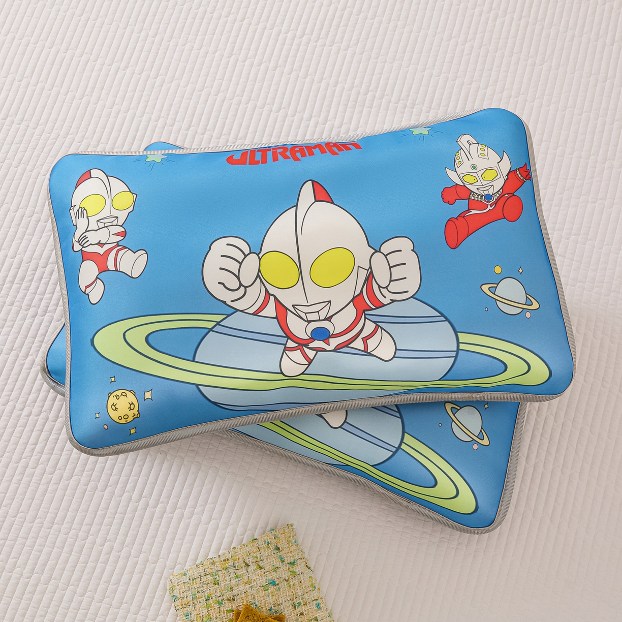 91家纺网 家纺一手货源 找家纺 云恋家纺 2026新款儿童卡通A类冰丝凉席枕套一对装夏季凉感丝可拆枕头儿童学生单人枕芯套 星际之光