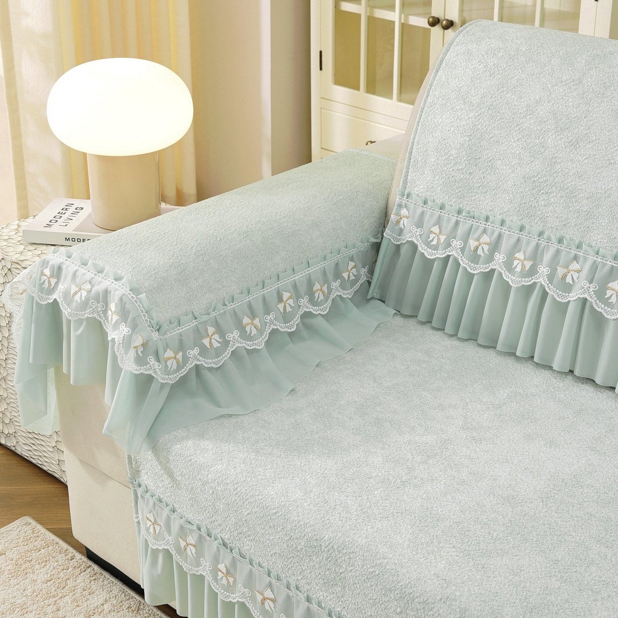 91家纺网 家纺一手货源 找家纺 （总）共鸣沙发垫 2026新款冰豆豆沙发垫素雅系列