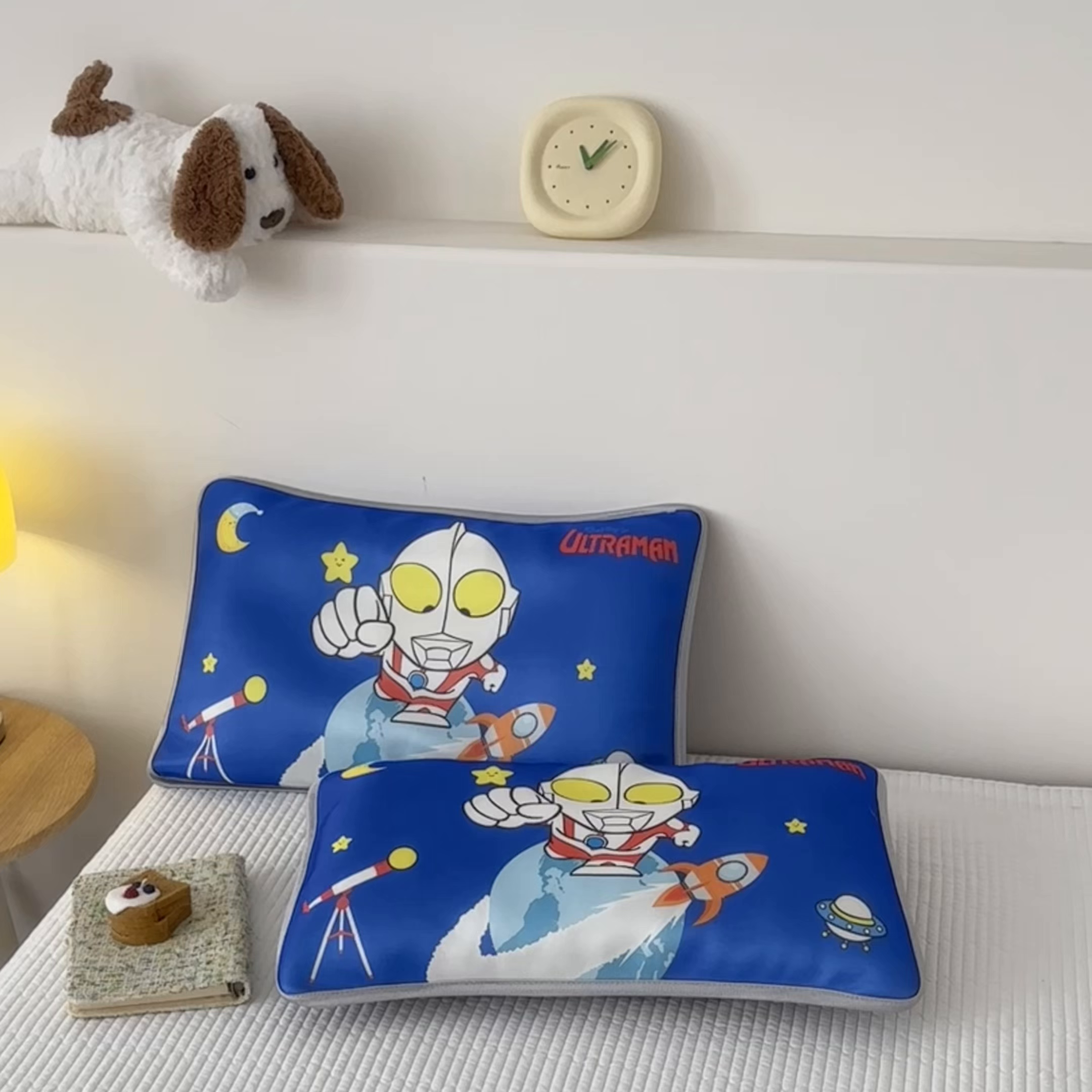 91家纺网 家纺一手货源 找家纺 云恋家纺 2026新款儿童卡通A类冰丝凉席枕套一对装夏季凉感丝可拆枕头儿童学生单人枕芯套 迪梦