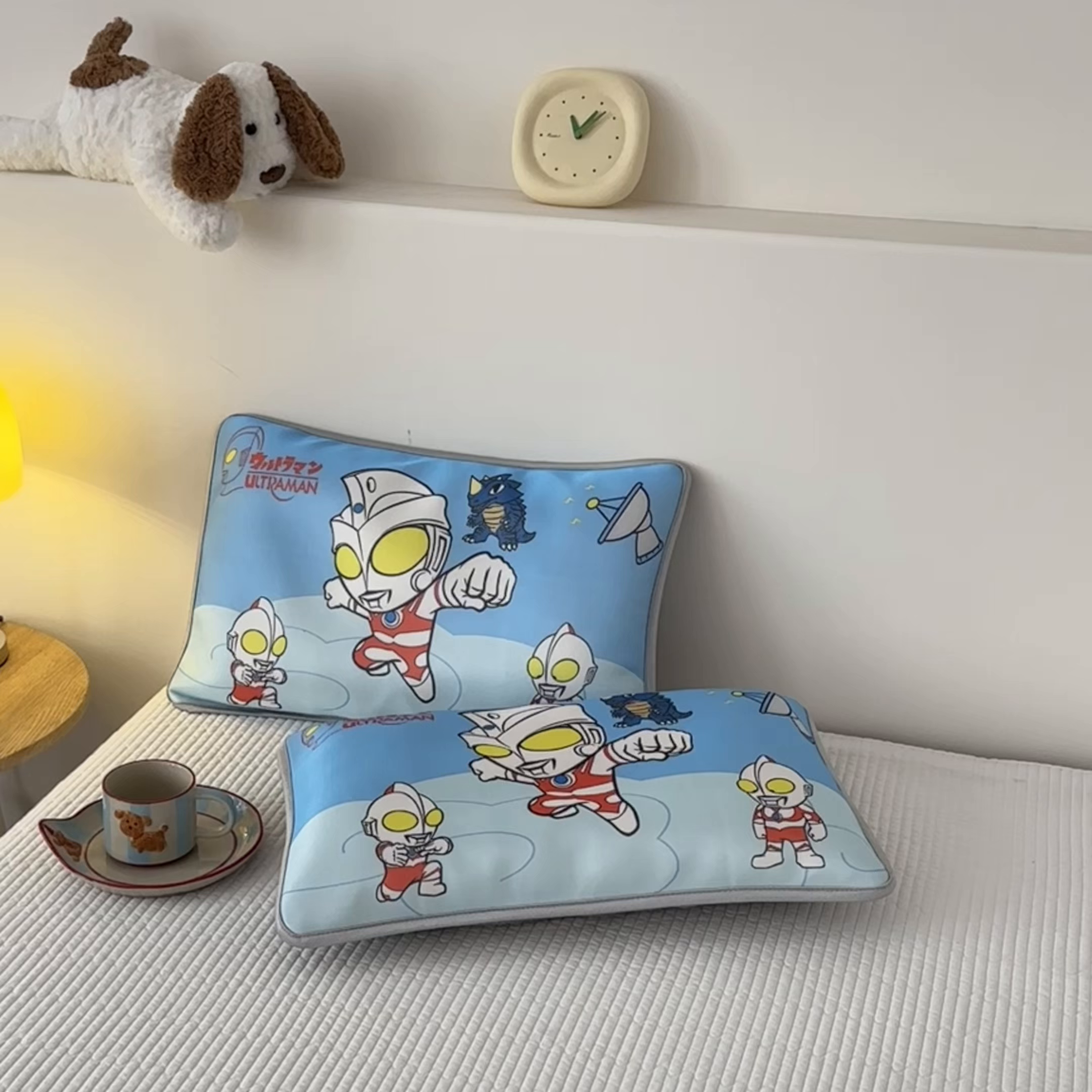 91家纺网 家纺一手货源 找家纺 云恋家纺 2026新款儿童卡通A类冰丝凉席枕套一对装夏季凉感丝可拆枕头儿童学生单人枕芯套 奥趣