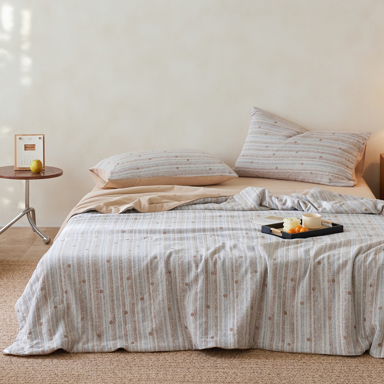 91家纺网 家纺一手货源 找家纺 （总）莱福仕家纺 2026新款波西米亚全棉提花夏被