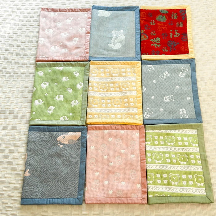 91家纺网 家纺一手货源 找家纺 姝辰 2026新款卡通儿童三层纱提花枕套全棉乳胶枕头套 叠拍图仅参考不可下单