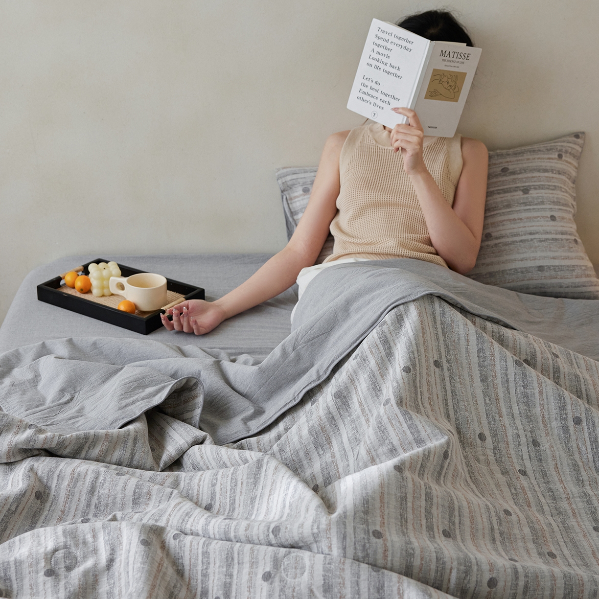 91家纺网 家纺一手货源 找家纺 （总）莱福仕家纺 2026新款波西米亚全棉提花夏被