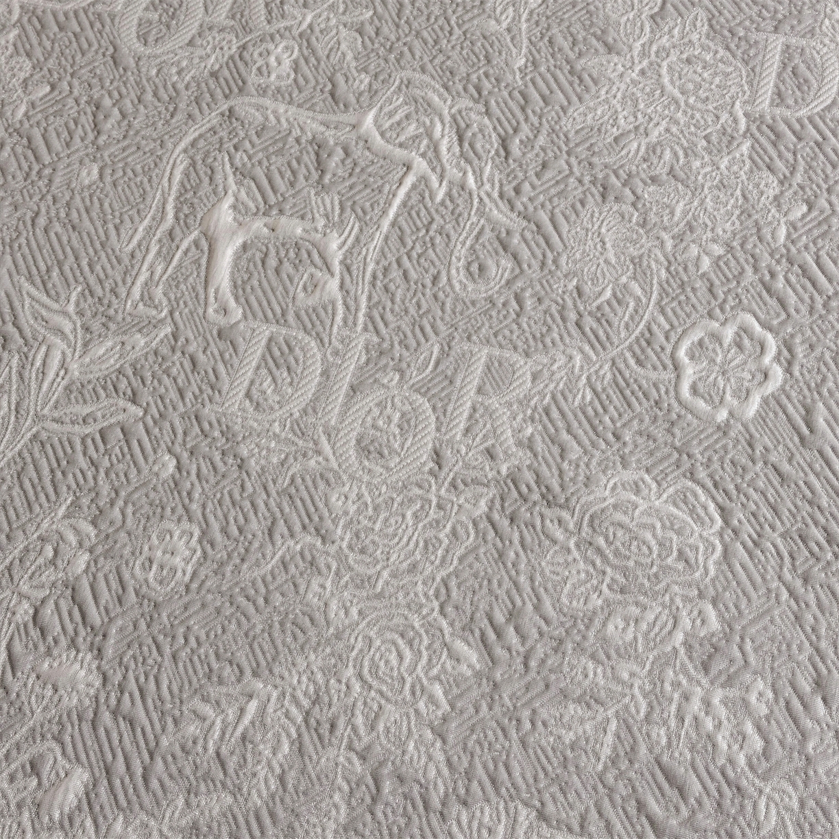 91家纺网 家纺一手货源 找家纺 耐思家纺 2026新品高端复合三明治PE乙纶双面提花610克冰豆豆凉席迪奥风系列（提供买家秀） 迪奥风-灰床席款