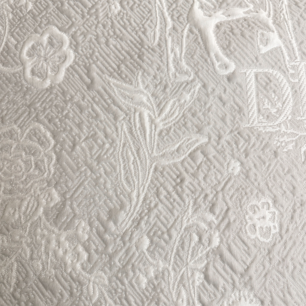 91家纺网 家纺一手货源 找家纺 耐思家纺 2026新品高端复合三明治PE乙纶双面提花610克冰豆豆凉席迪奥风系列（提供买家秀） 迪奥风-灰床笠款