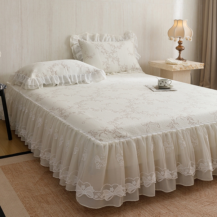 91家纺网 家纺一手货源 找家纺 菊上家纺 2026春夏新款PE凉席甜美香草系列凉席席子 甜美咖