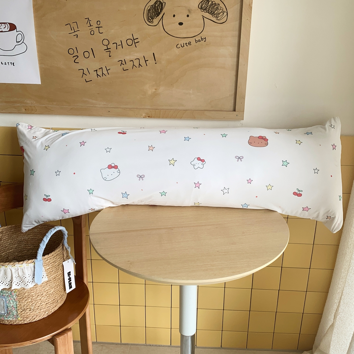 桃喜 2026新款凉感多功能长抱枕 凉感抱枕-星星猫咪