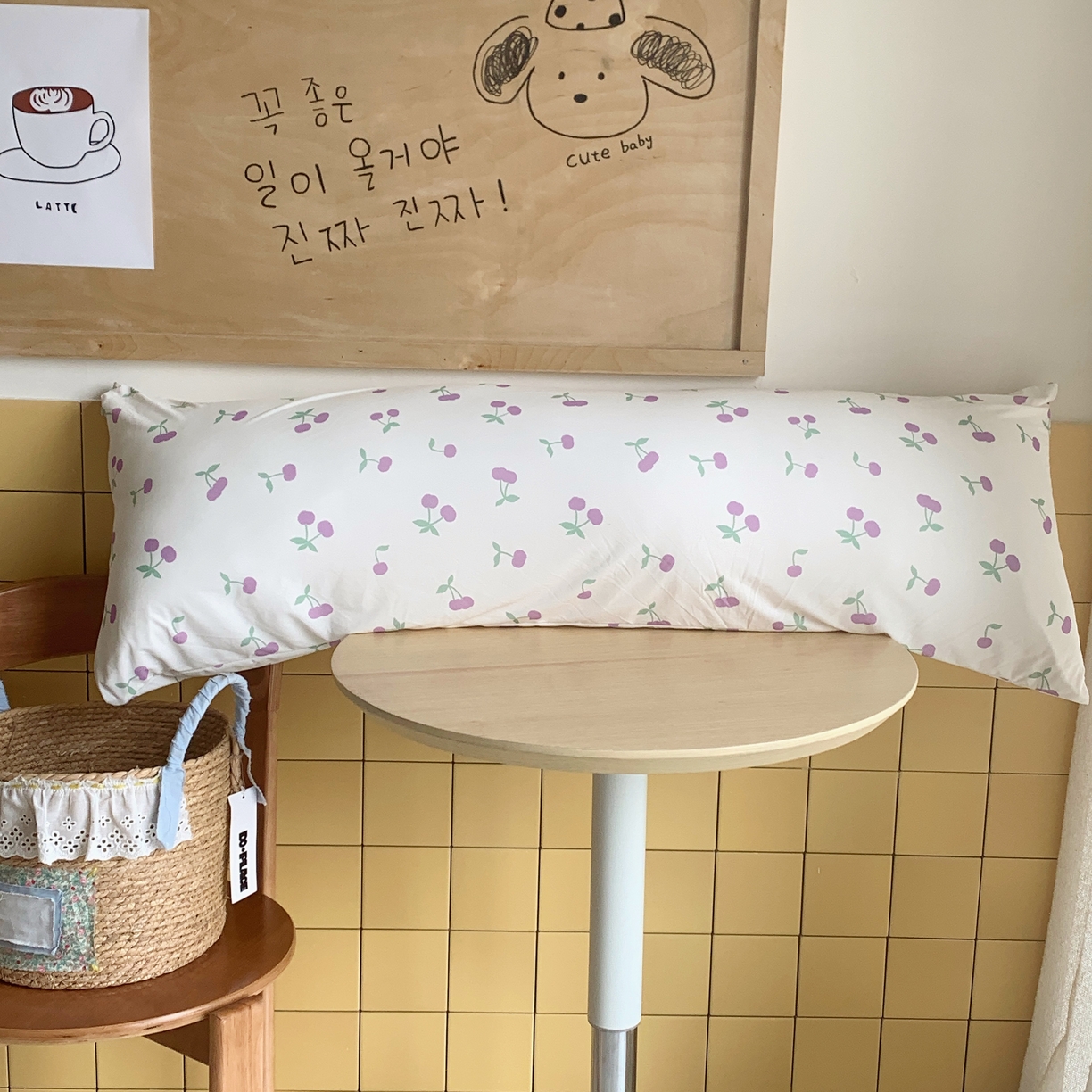 桃喜 2026新款凉感多功能长抱枕 凉感抱枕-紫樱桃