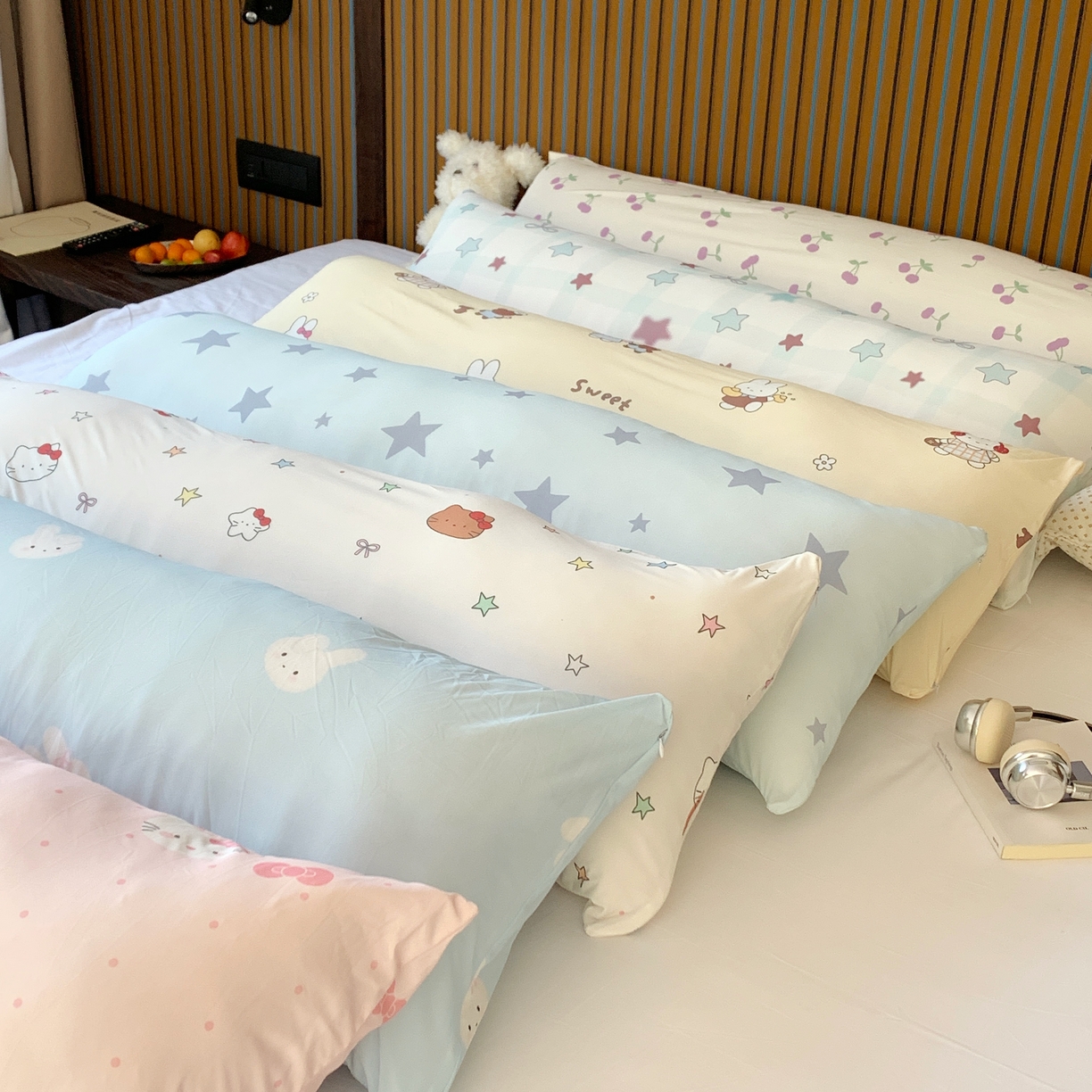 91家纺网 家纺一手货源 找家纺 桃喜 2026新款凉感多功能长抱枕 组合图仅供参考不可下单