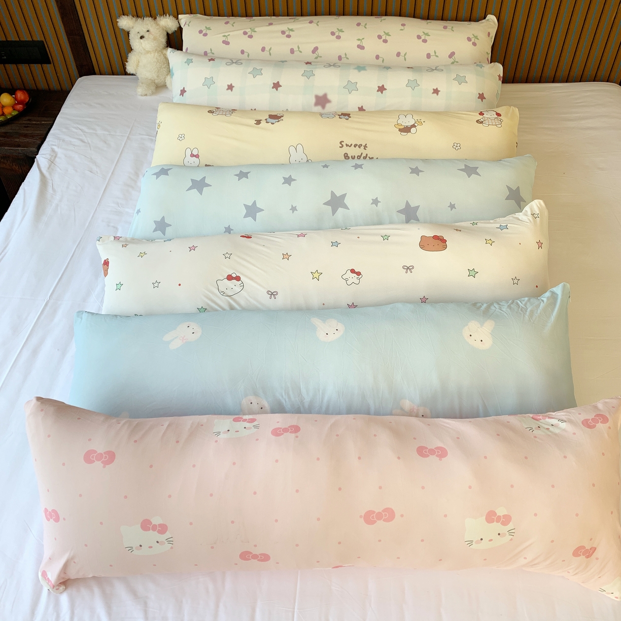 91家纺网 家纺一手货源 找家纺 桃喜 2026新款凉感多功能长抱枕 组合图仅供参考不可下单