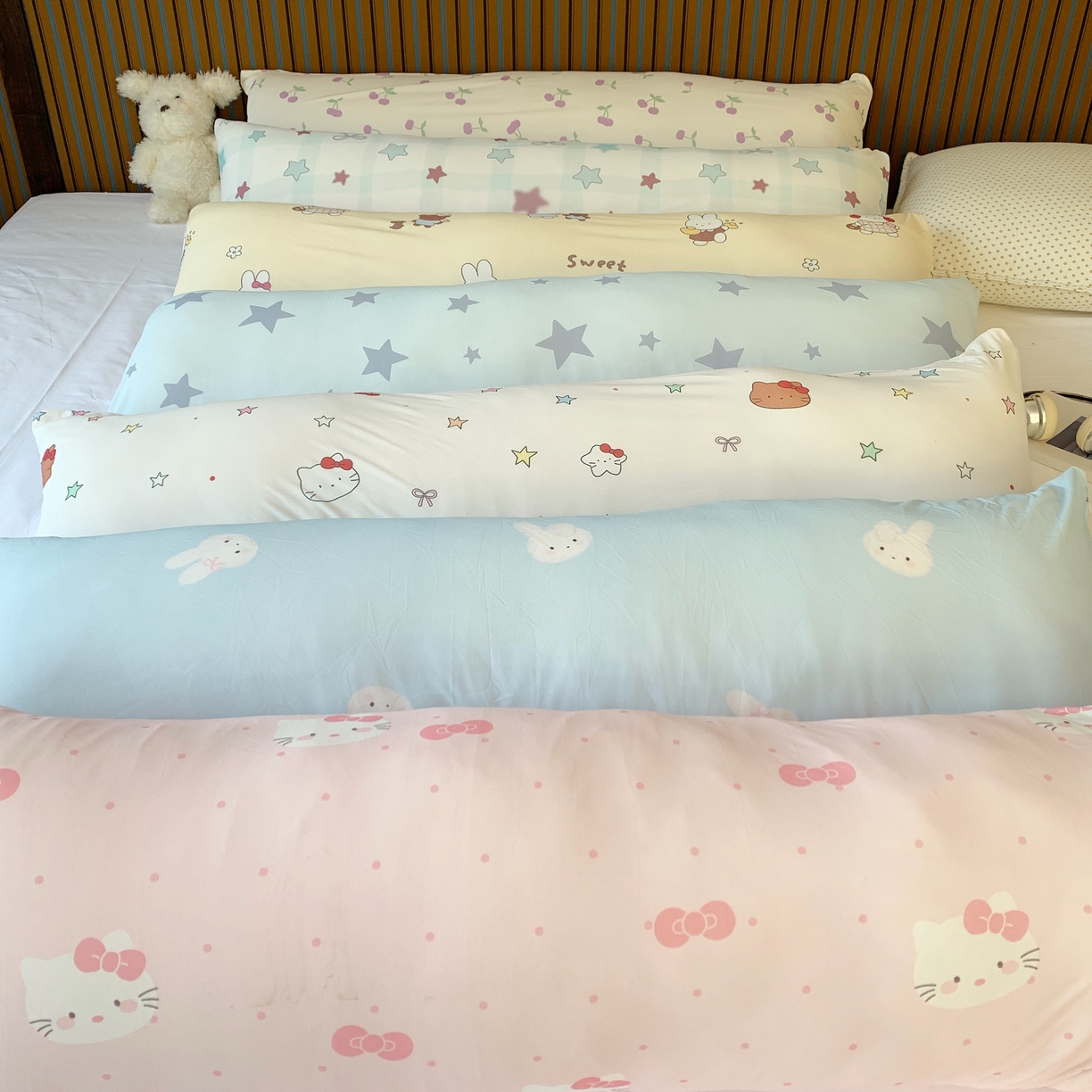 91家纺网 家纺一手货源 找家纺 桃喜 2026新款凉感多功能长抱枕 组合图仅供参考不可下单