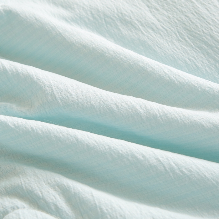 91家纺网 家纺一手货源 找家纺 小桃姐家纺 2026新款拼色无印风新疆棉花被春秋被夏被被子被芯 海盐蓝