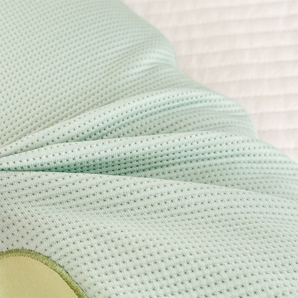 91家纺网 家纺一手货源 找家纺 麦肯锡 2026新款小恐龙儿童荞麦枕枕头枕芯 绿色