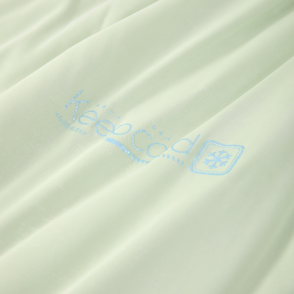 91家纺网 家纺一手货源 找家纺 悦织湾家纺 2026新款凉感丝夏被夏凉被透气凉感冰丝被子空调被夏秋 抹茶绿