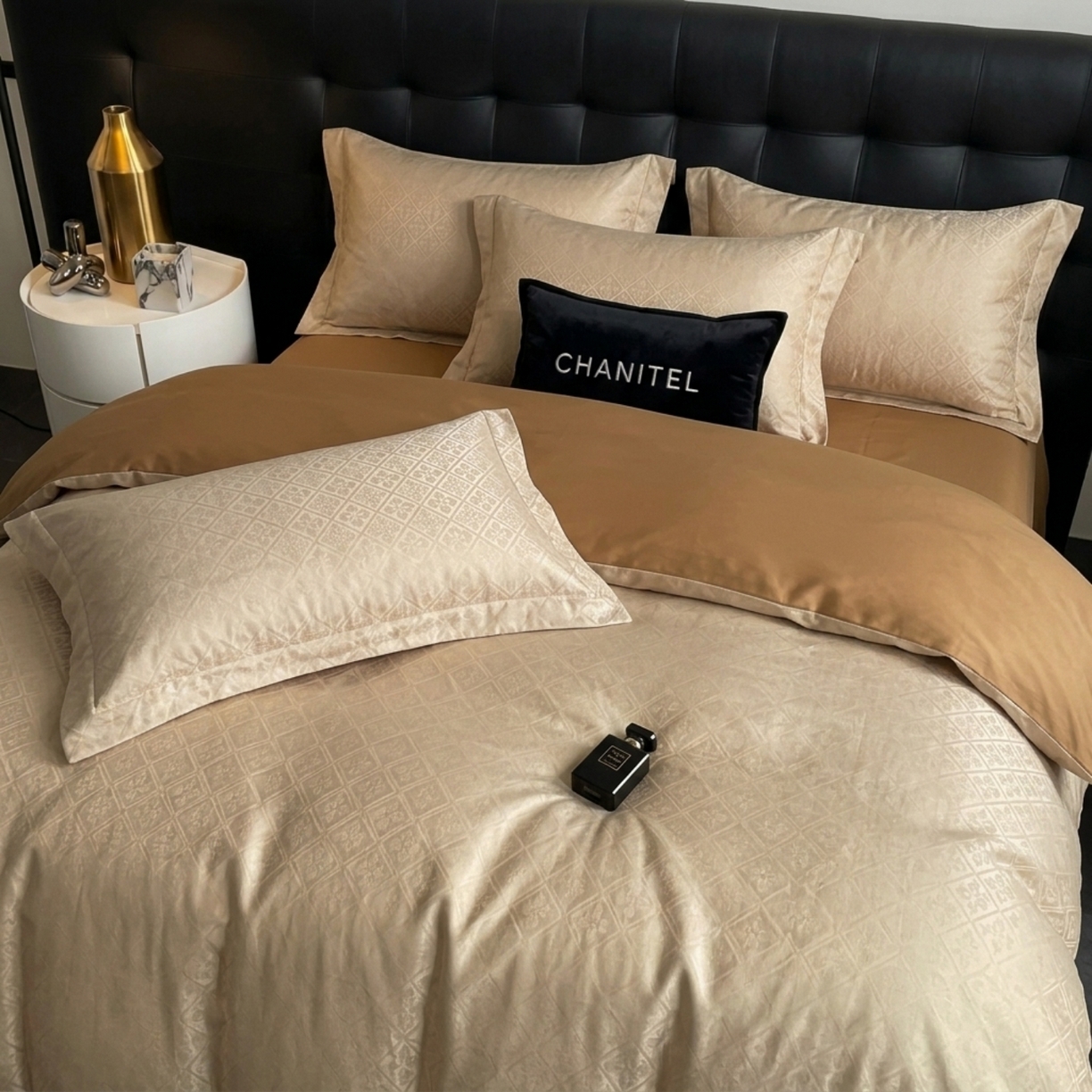 91家纺网 家纺一手货源 找家纺 （总）悦织湾家纺 2026新款轻奢冰丝提花四件套凉感夏秋床上用品三四件套