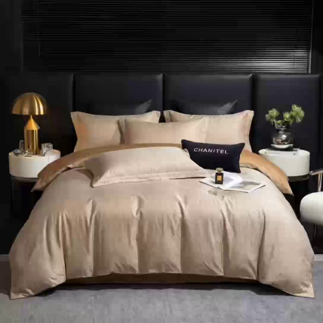 91家纺网 家纺一手货源 找家纺 （总）悦织湾家纺 2026新款轻奢冰丝提花四件套凉感夏秋床上用品三四件套