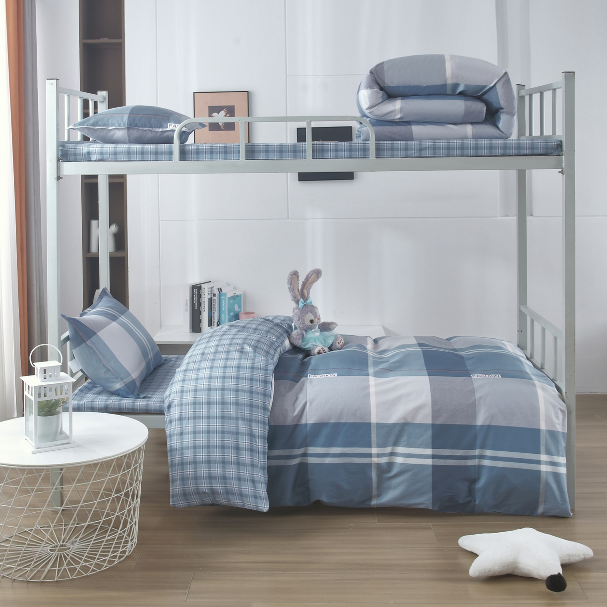 91家纺网 家纺一手货源 找家纺 雅绅阁 13372全棉学生宿舍纯棉三六件套全棉三件套源头工厂常年有货 炫酷