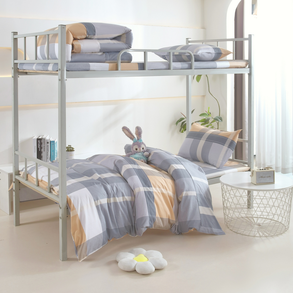 91家纺网 家纺一手货源 找家纺 （总）雅绅阁 2026新款全棉纯棉加厚13372学生三件套多件套