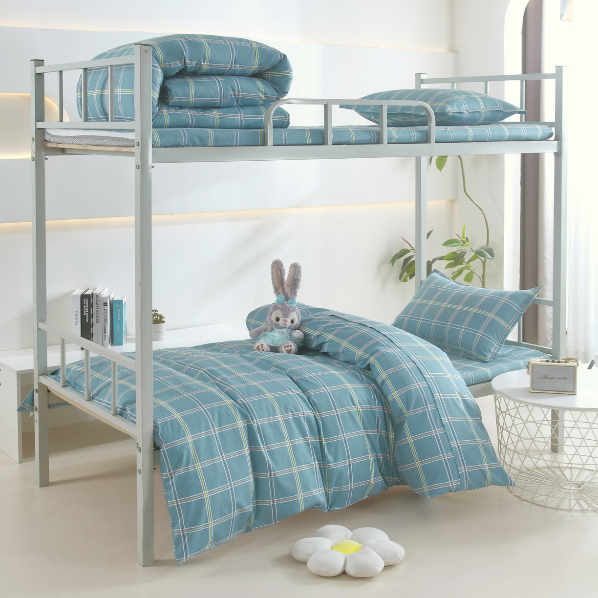 91家纺网 家纺一手货源 找家纺 （总）雅绅阁 2026新款全棉纯棉加厚13372学生三件套多件套