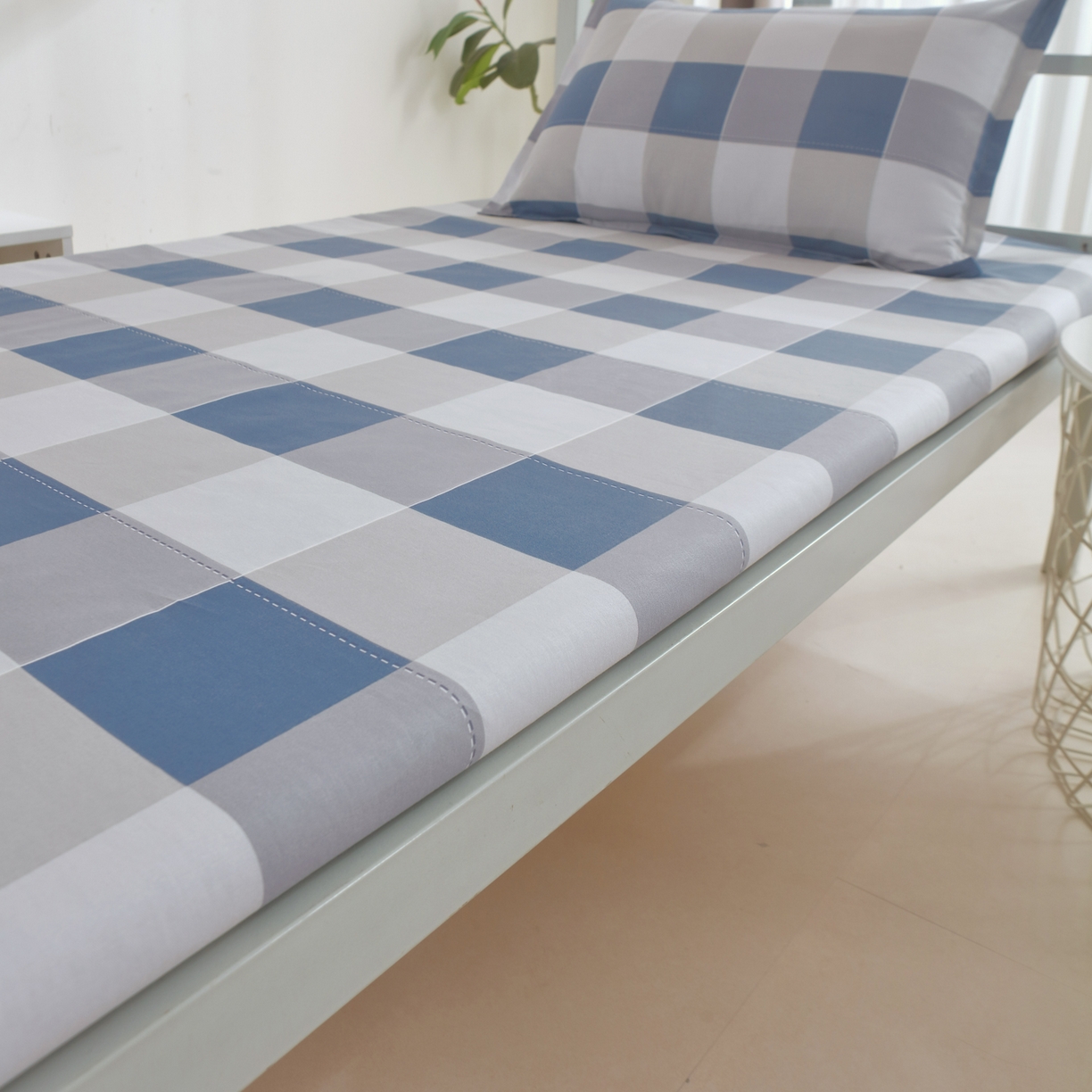 91家纺网 家纺一手货源 找家纺 雅绅阁 2026新款全棉纯棉加厚13372学生三件套多件套 向阳