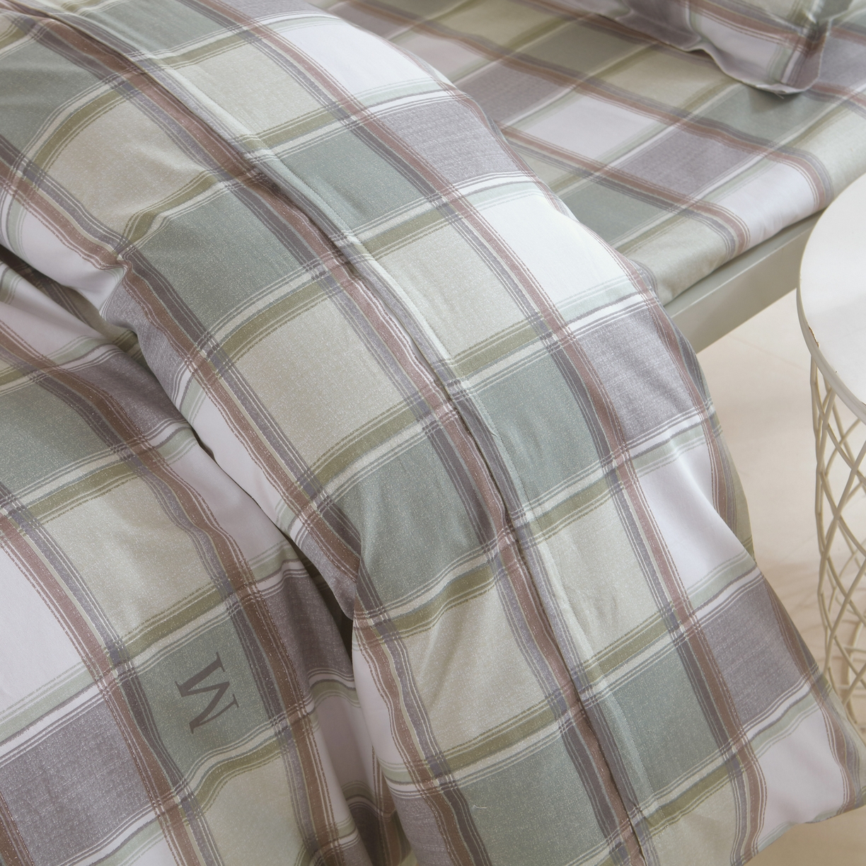 91家纺网 家纺一手货源 找家纺 雅绅阁 2026新款全棉纯棉加厚13372学生三件套多件套 风范