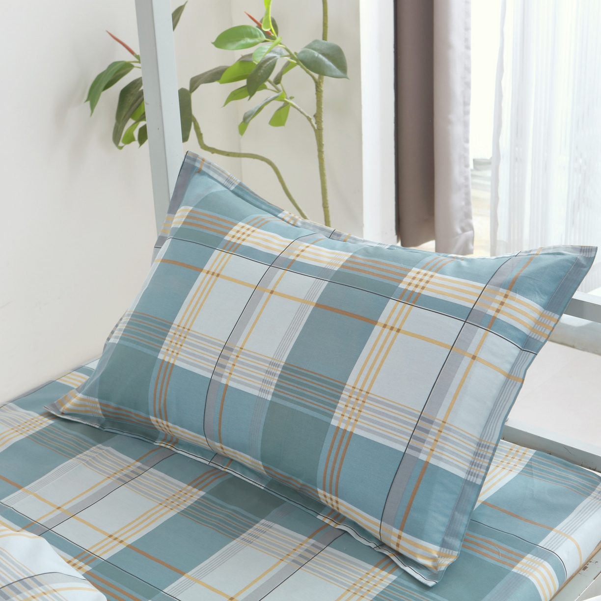 91家纺网 家纺一手货源 找家纺 雅绅阁 2026新款全棉纯棉加厚13372学生三件套多件套 韶华