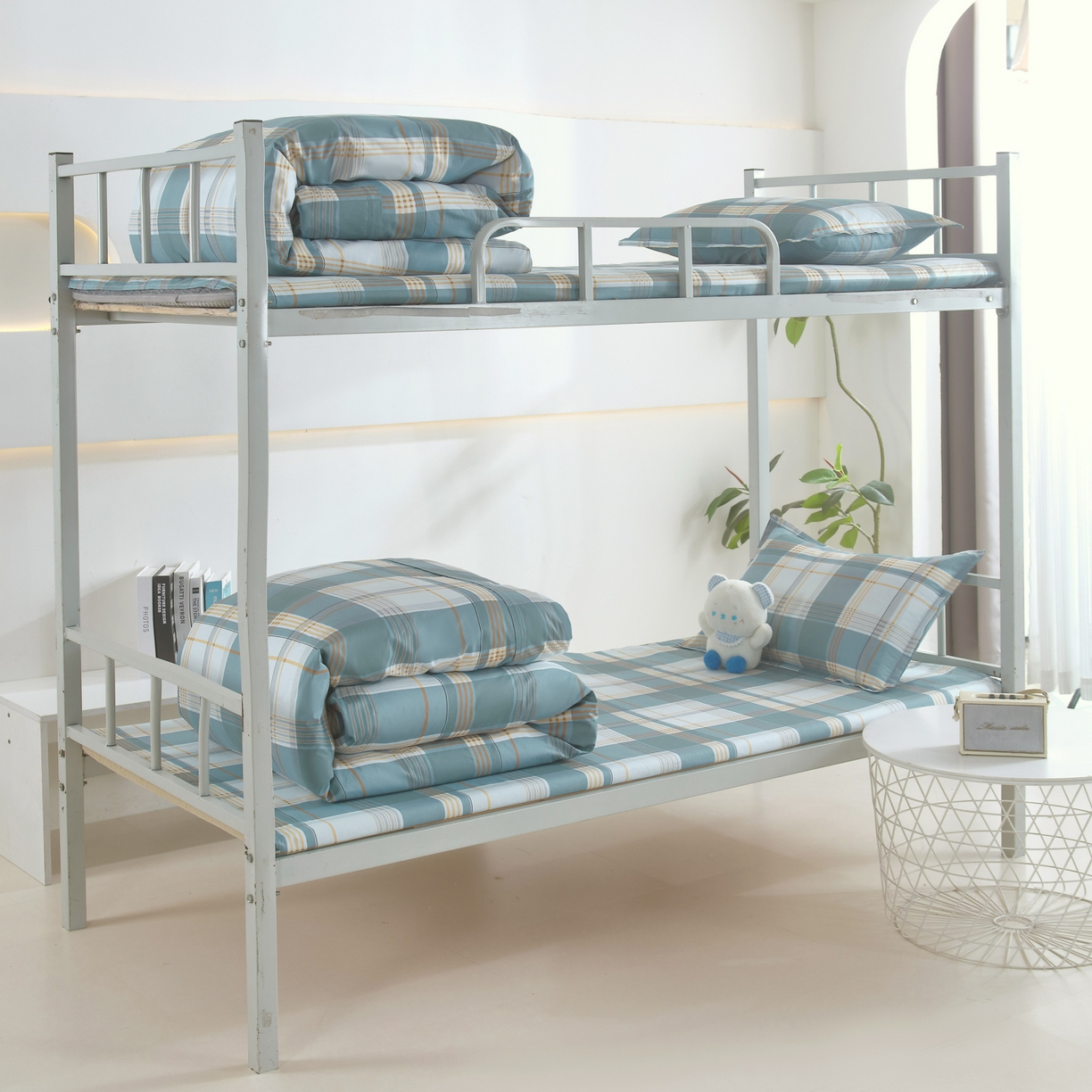 91家纺网 家纺一手货源 找家纺 雅绅阁 2026新款全棉纯棉加厚13372学生三件套多件套 韶华