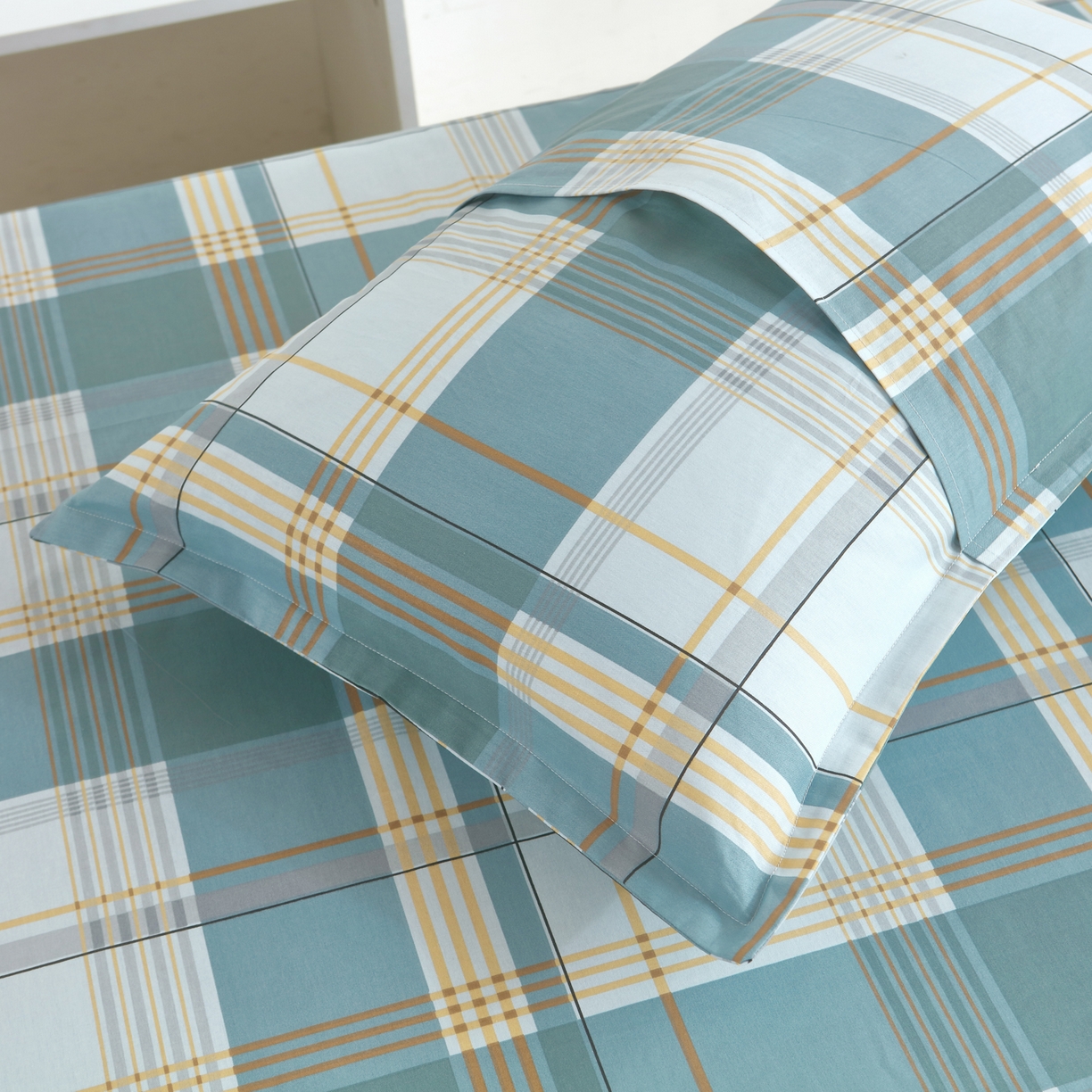 91家纺网 家纺一手货源 找家纺 雅绅阁 2026新款全棉纯棉加厚13372学生三件套多件套 韶华