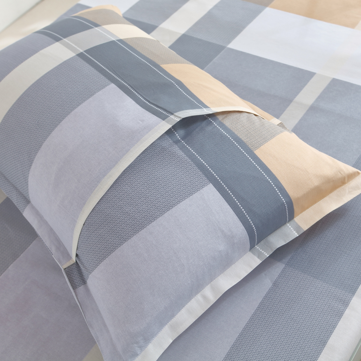 91家纺网 家纺一手货源 找家纺 雅绅阁 2026新款全棉纯棉加厚13372学生三件套多件套 新程