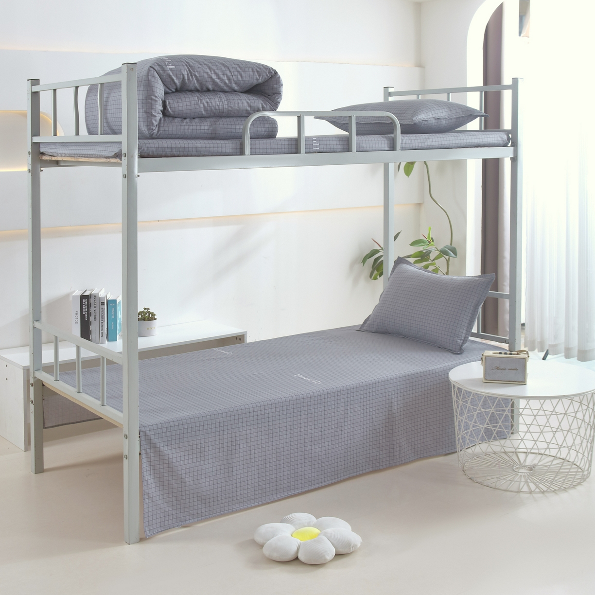 91家纺网 家纺一手货源 找家纺 雅绅阁 2026新款全棉纯棉加厚13372学生三件套多件套 征程