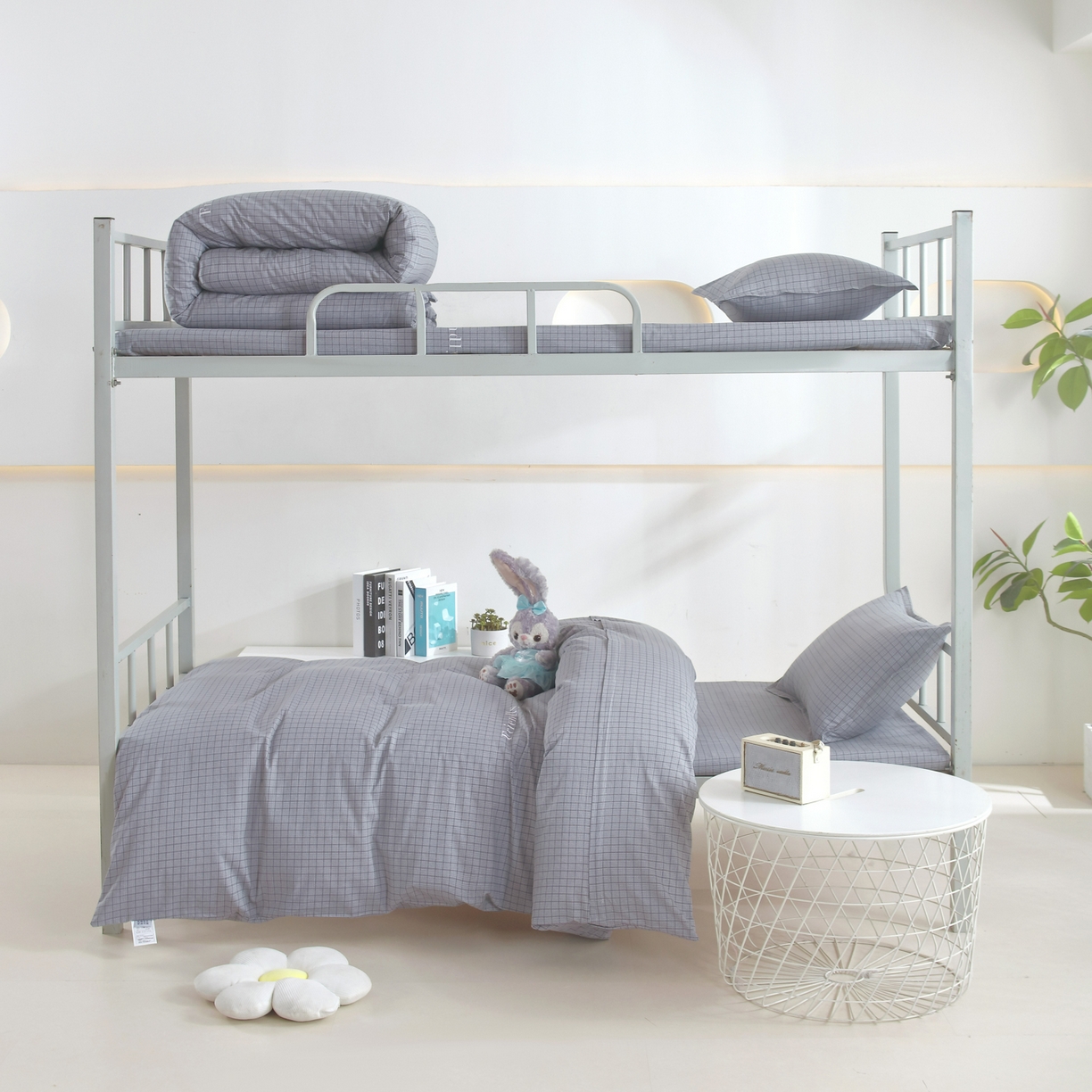 91家纺网 家纺一手货源 找家纺 雅绅阁 2026新款全棉纯棉加厚13372学生三件套多件套 征程