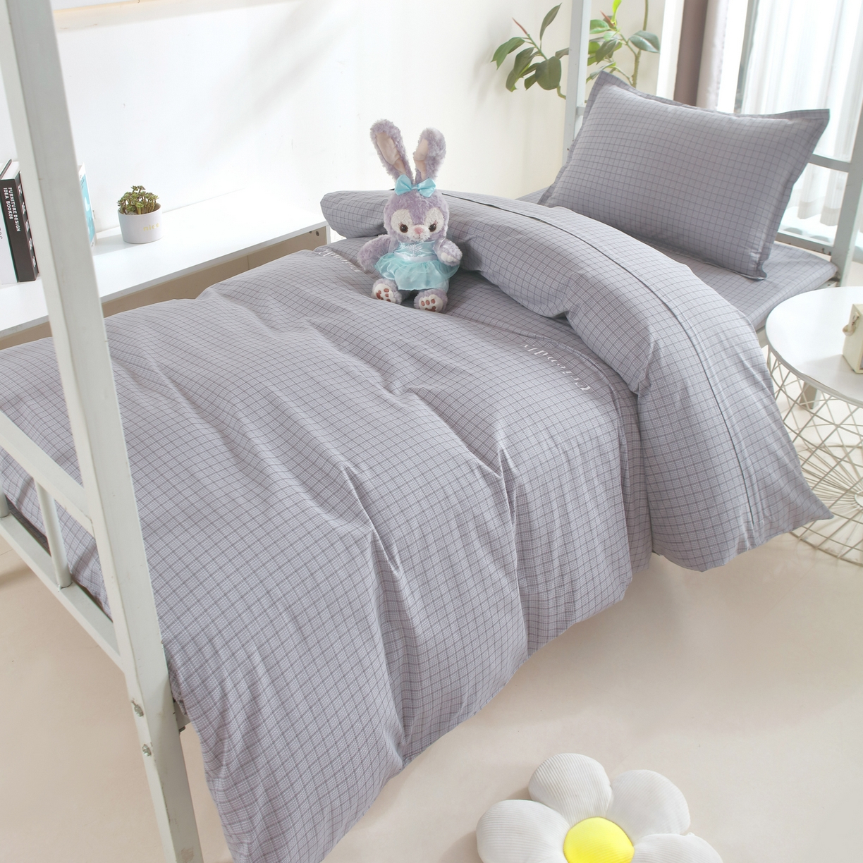 91家纺网 家纺一手货源 找家纺 雅绅阁 2026新款全棉纯棉加厚13372学生三件套多件套 征程