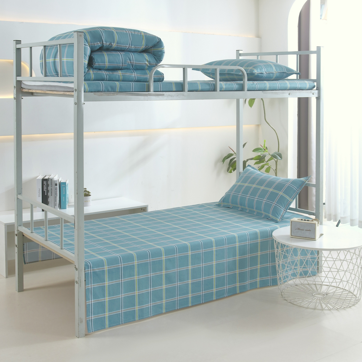 91家纺网 家纺一手货源 找家纺 雅绅阁 2026新款全棉纯棉加厚13372学生三件套多件套 逐梦