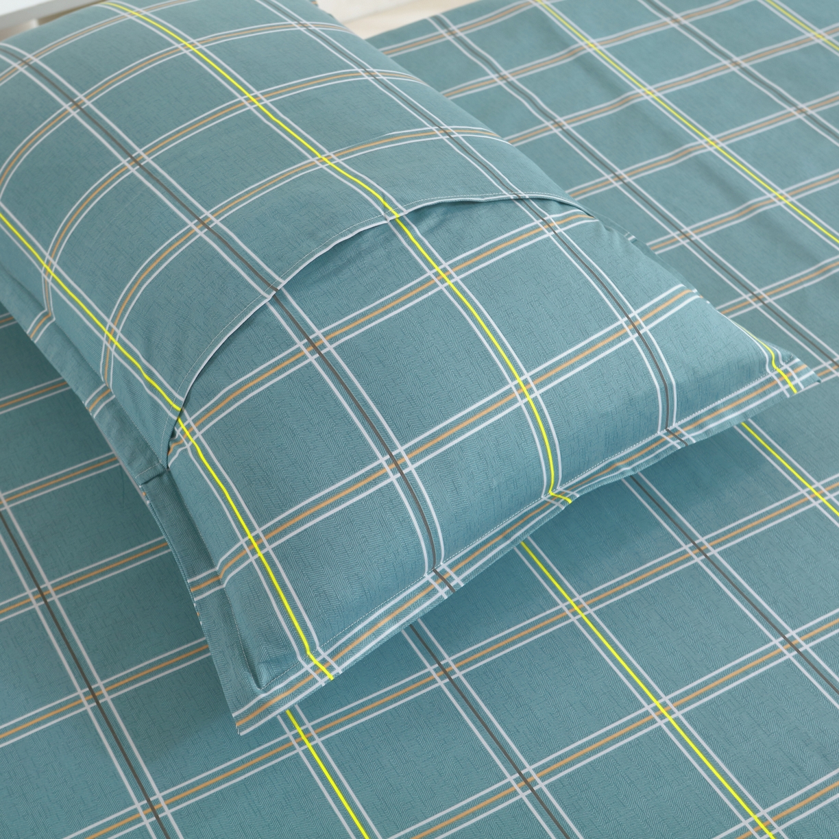 91家纺网 家纺一手货源 找家纺 雅绅阁 2026新款全棉纯棉加厚13372学生三件套多件套 逐梦