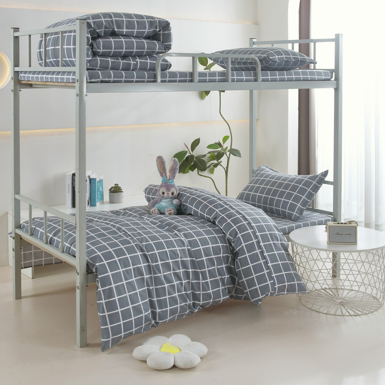 雅绅阁 2026新款全棉纯棉加厚13372学生三件套多件套 卓越