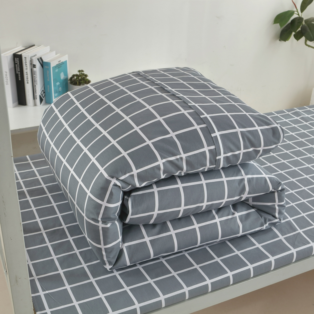 91家纺网 家纺一手货源 找家纺 雅绅阁 2026新款全棉纯棉加厚13372学生三件套多件套 卓越